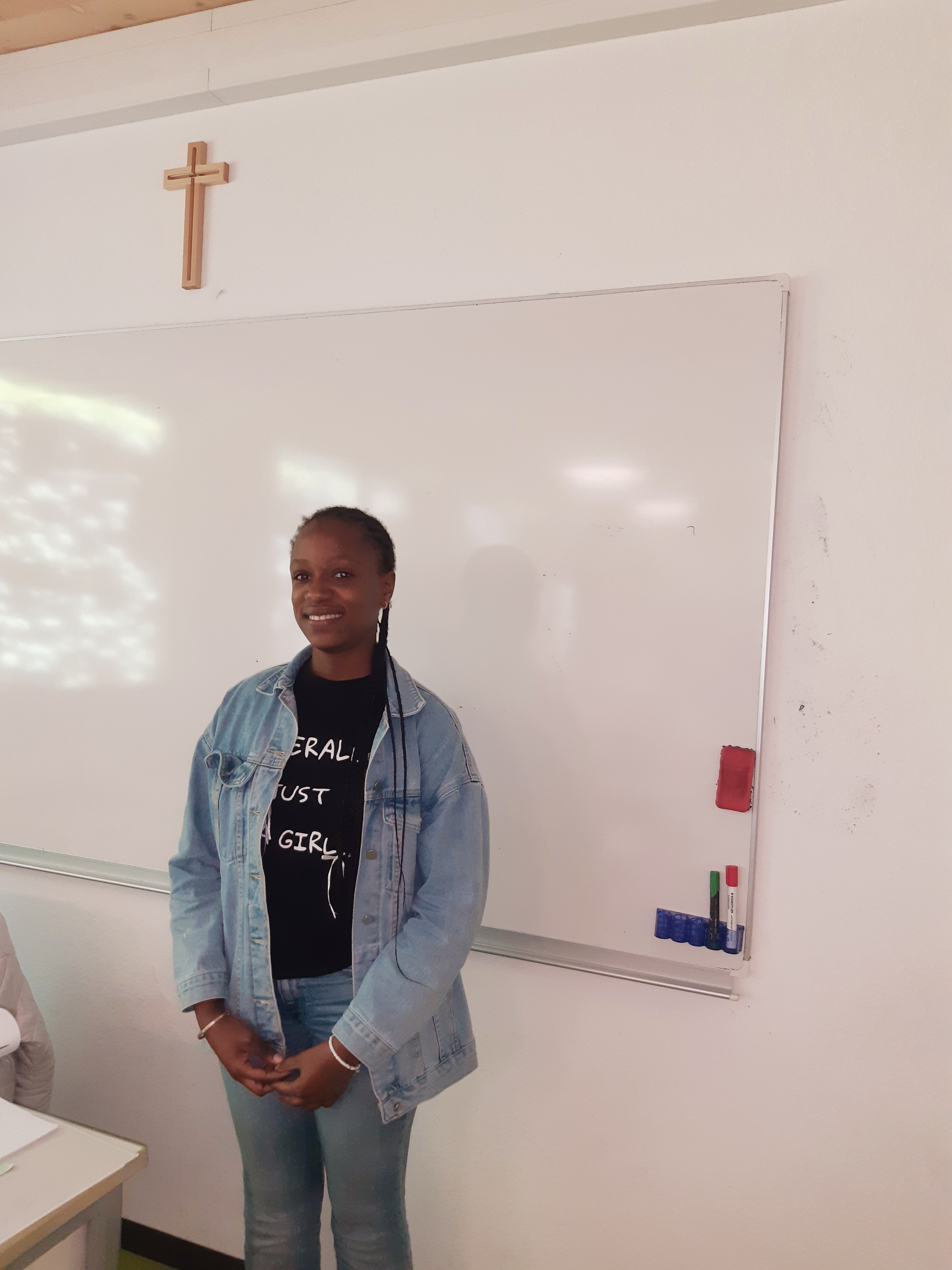 Oumou – unsere Freiwillige aus dem Senegal berichtet über ihre bisherigen Erfahrungen