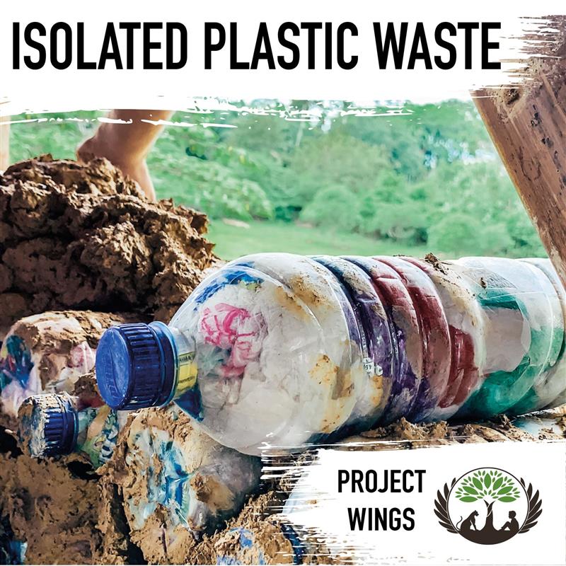 Isolated Plastic Waste