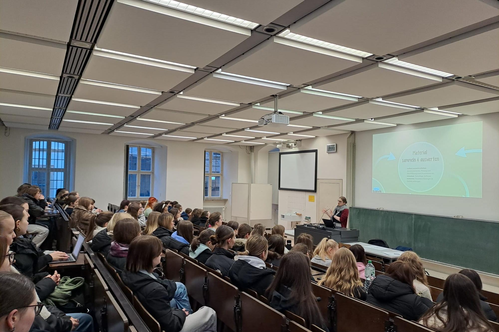Foto Ein Tag in der UniBib