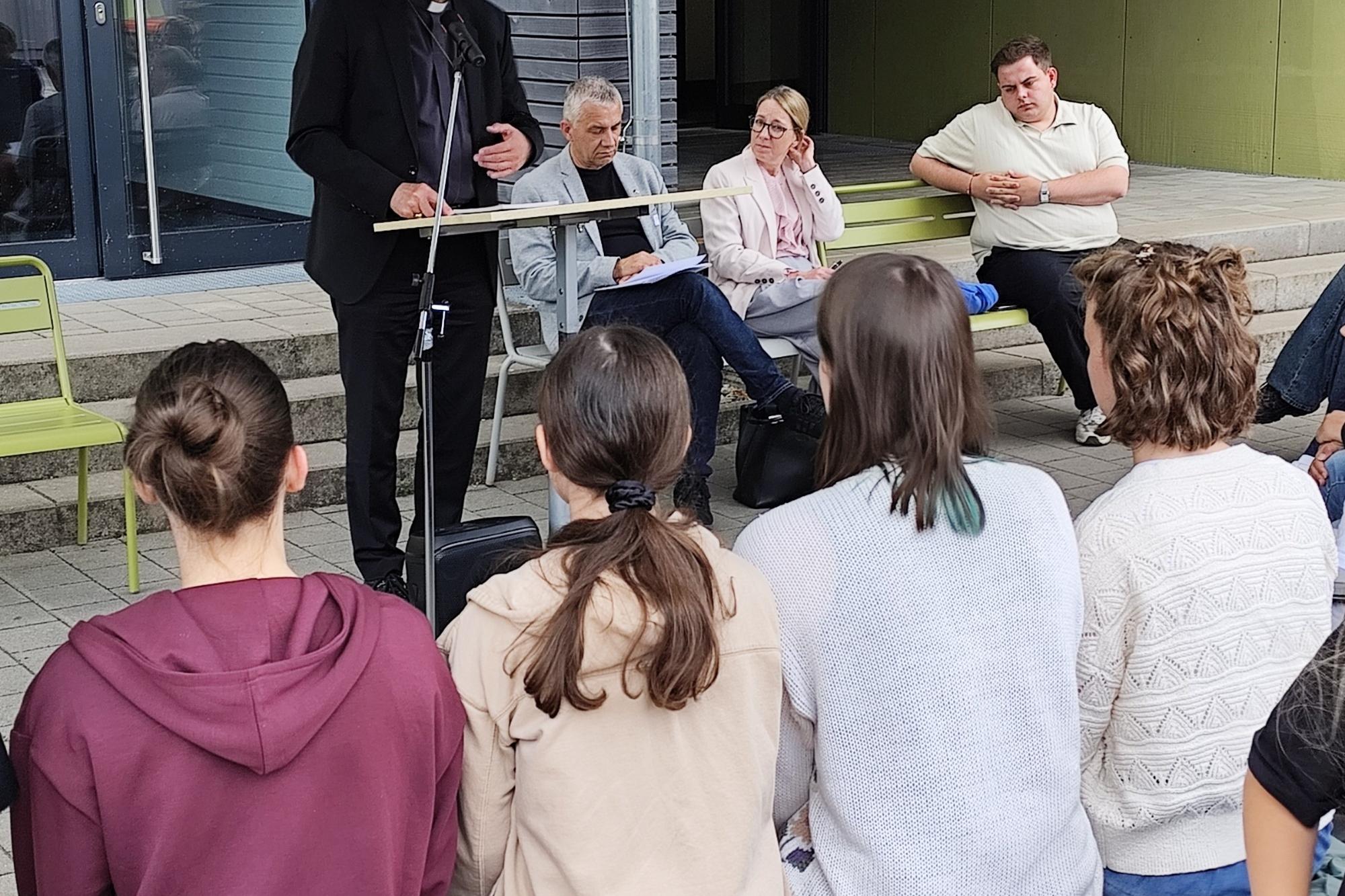 Projekttag „Ich werde Zeitzeuge' am Maria-Ward-Gymnasium Bamberg