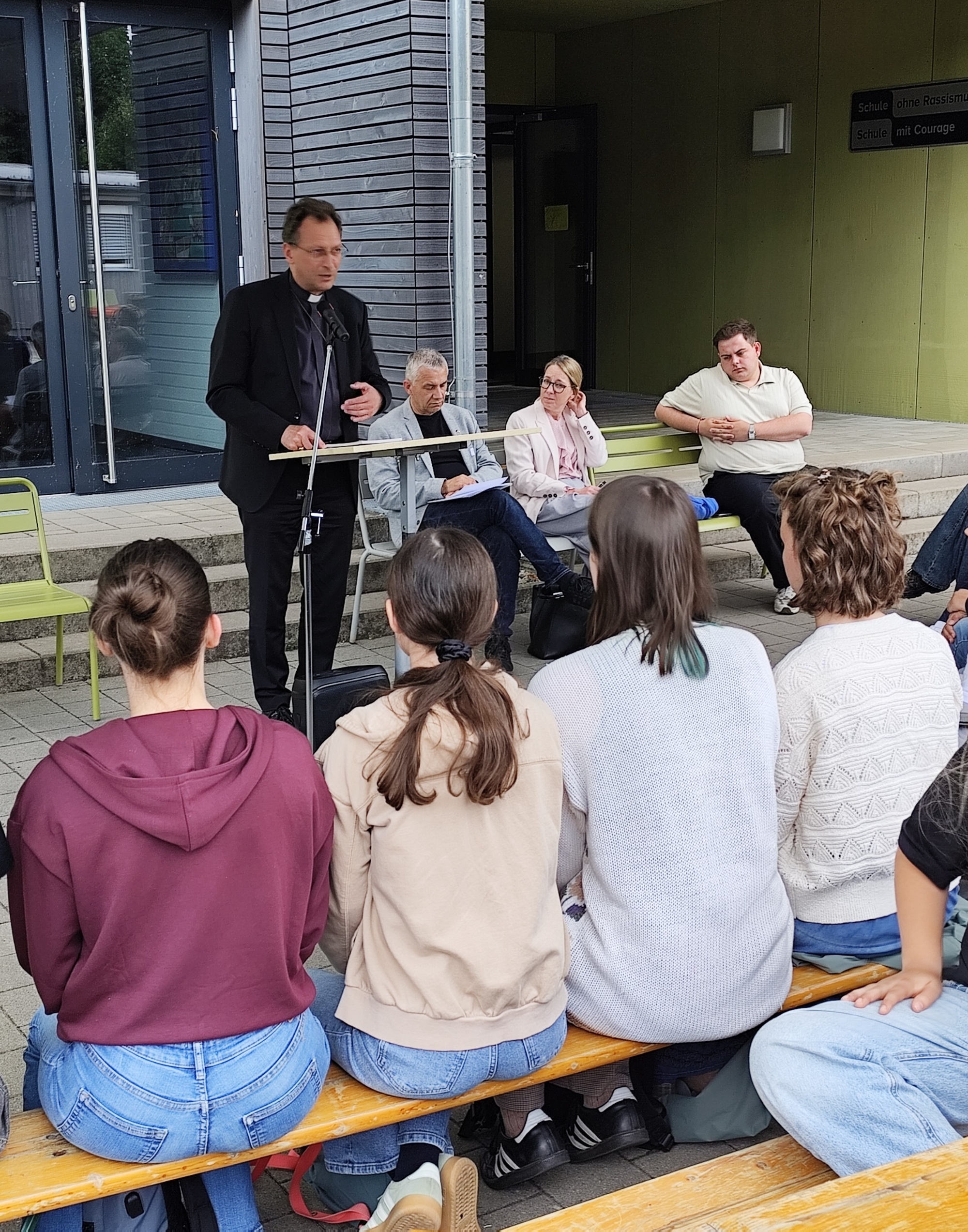 Projekttag „Ich werde Zeitzeuge' am Maria-Ward-Gymnasium Bamberg