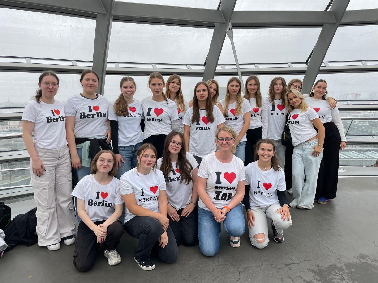 Klassenfoto Reichstag