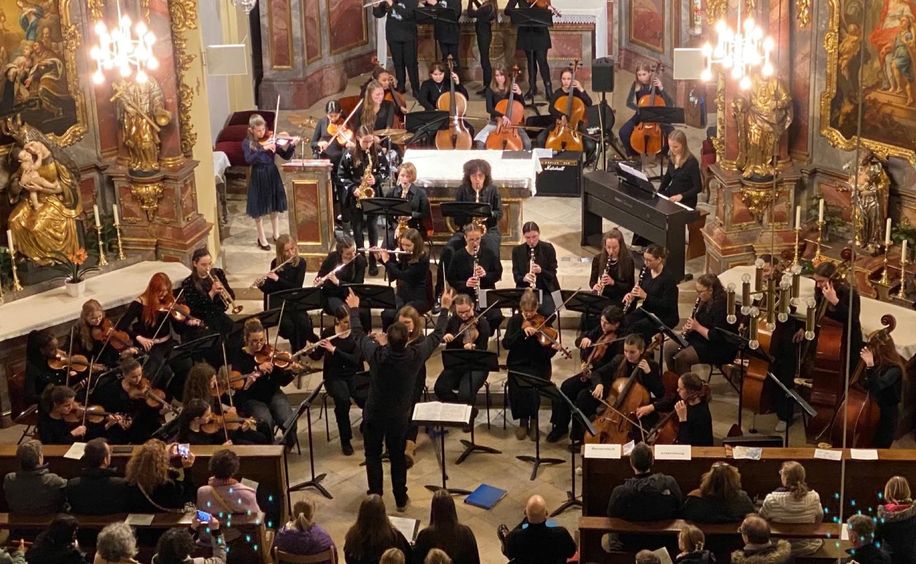 Weihnachtskonzert 2024 Gruppenfoto